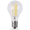 Feit Electric Feit A15 E17 (Intermediate) Filament LED Bulb Daylight 75 Watt Equivalence 2 pk BPA1575N850FIL2 - alternate 2